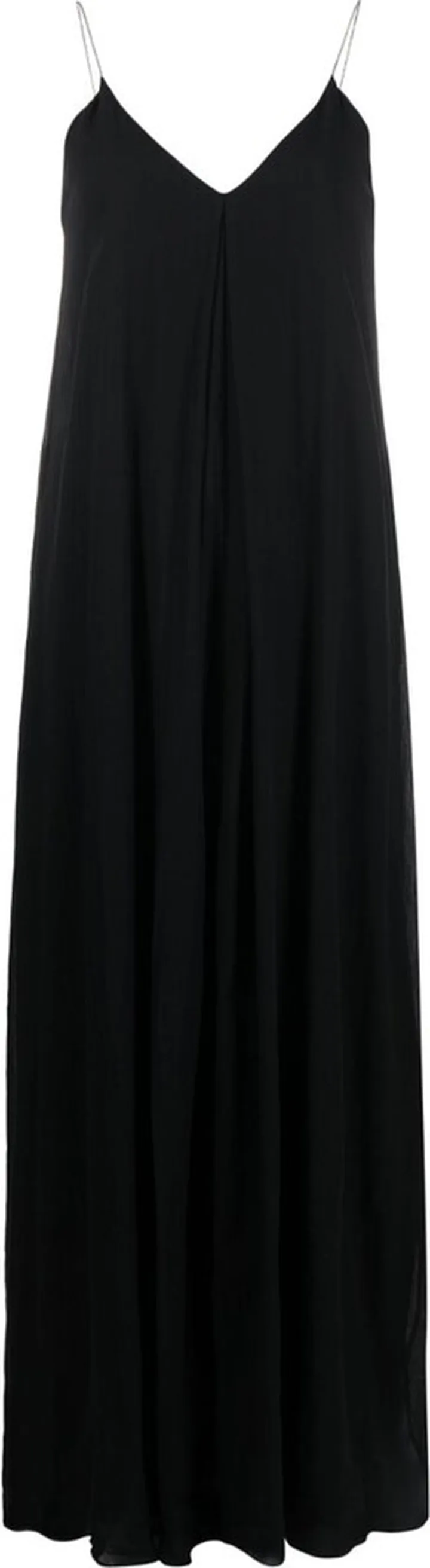 Semi-Sheer Long Dress