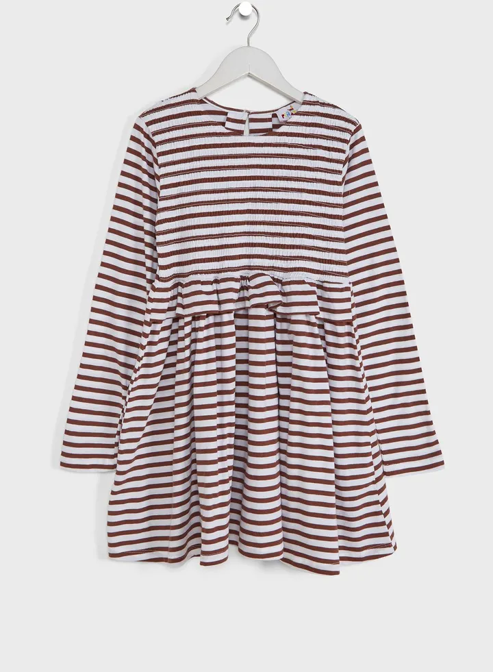 Shirred Jersey Dress
