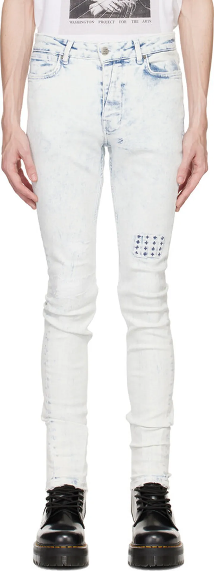 Ksubi Off-White Van Winkle Remnant Jeans