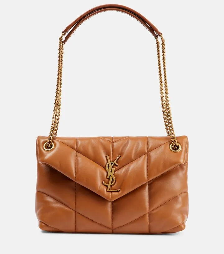 Puffer Small leather shoulder bag
