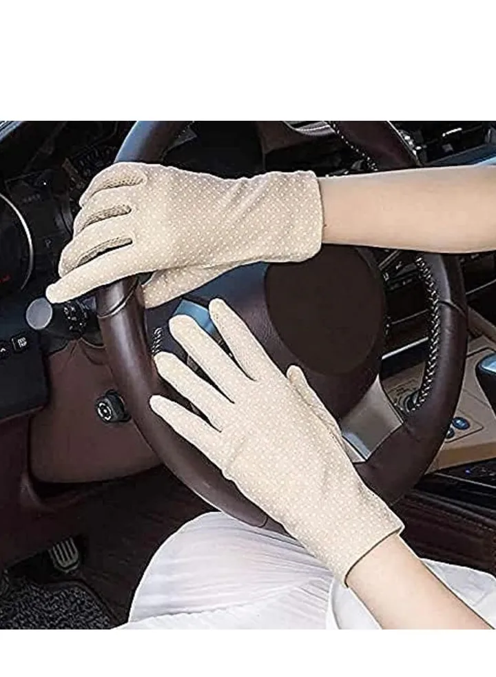 Women's Sunscreen Gloves UV Protection Sunscreen Gloves Summer Driving Sensory Gloves