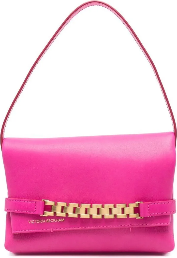 Chain-Detail Tote Bag