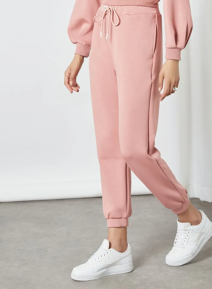 French Terry Sweatpants Pink
