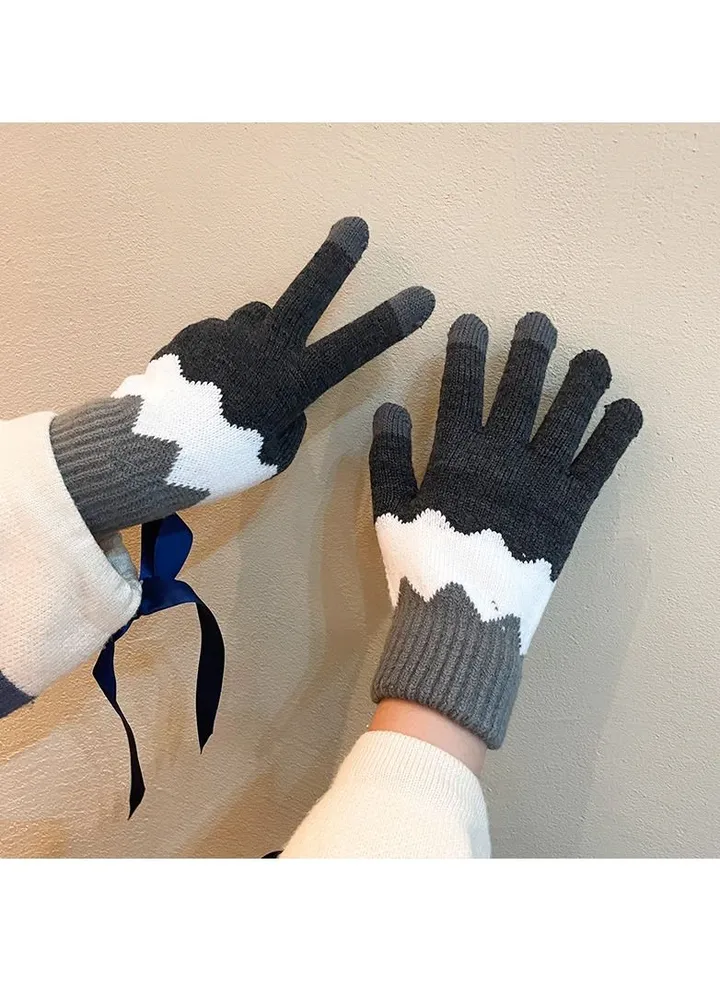 Solid Knit Gloves