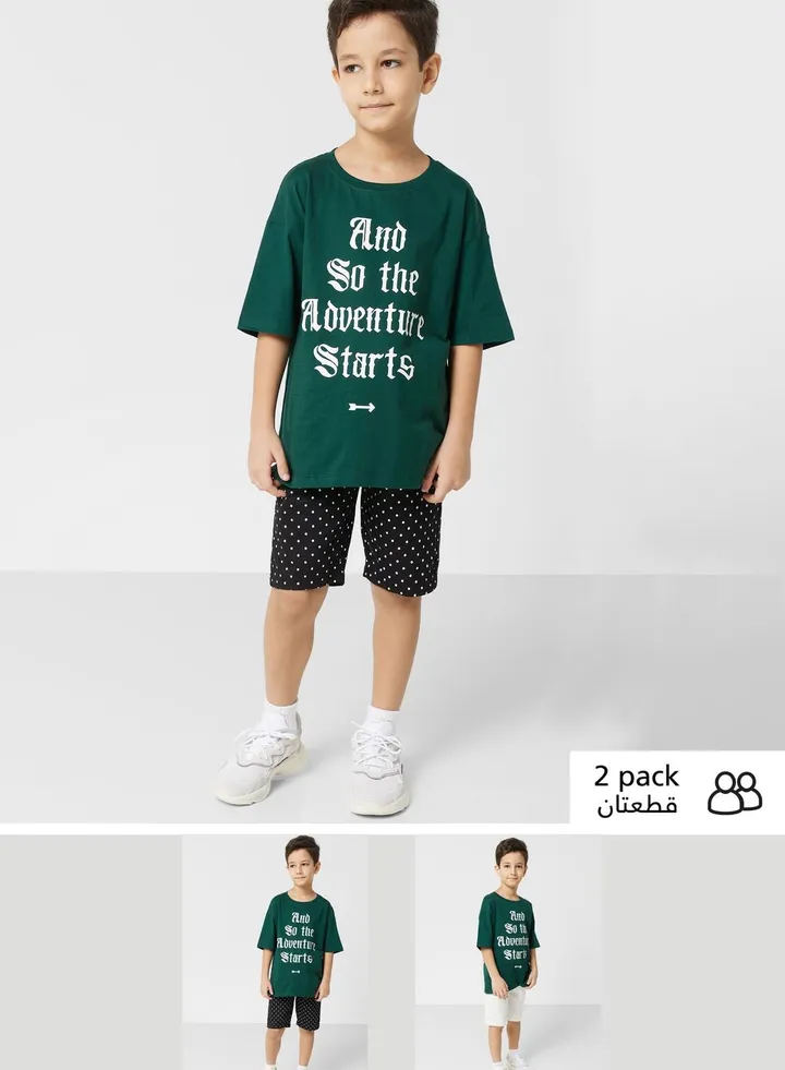 All Over Printed Shorts For Boys