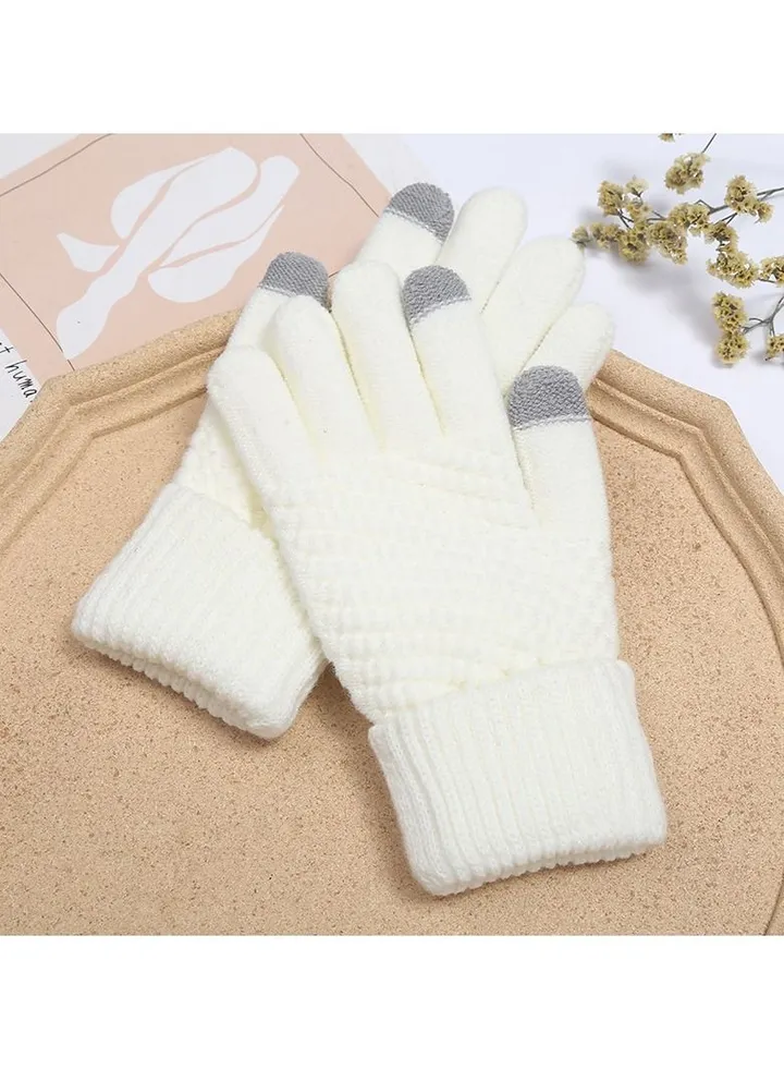 Solid Knit Gloves