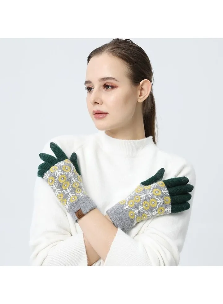 Solid Knit Gloves