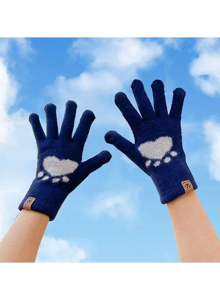 Solid Knit Gloves