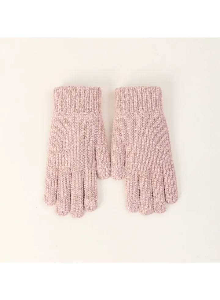 Solid Knit Gloves