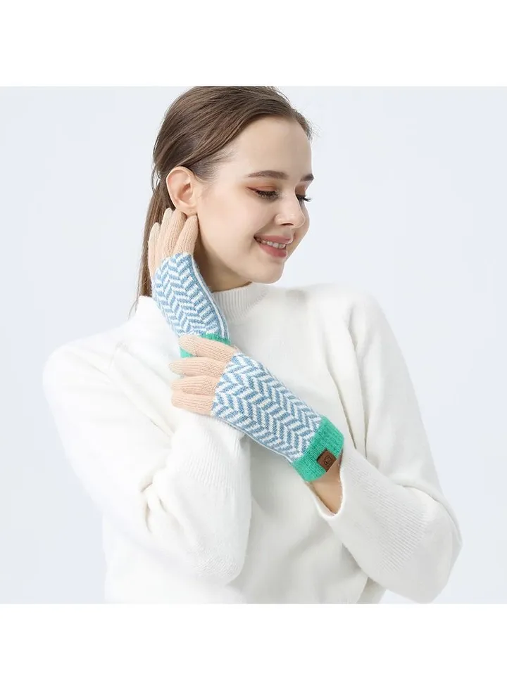 Solid Knit Gloves