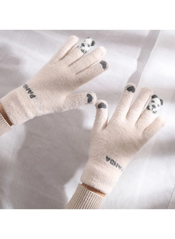 Solid Knit Gloves