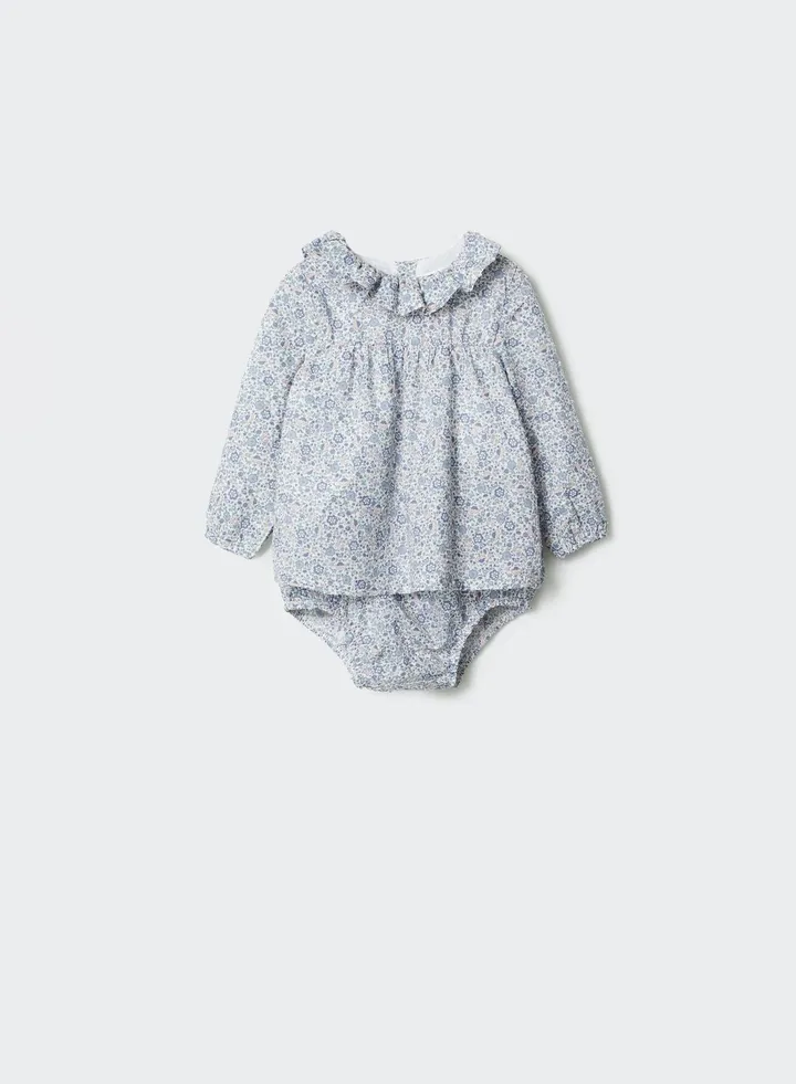 Kids Floral Print Dress