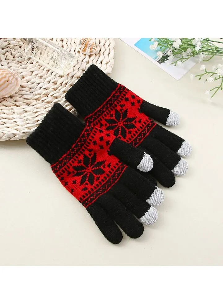 Solid Knit Gloves