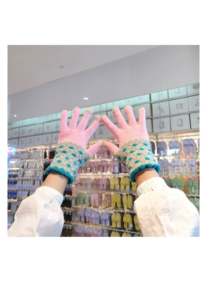 Solid Knit Gloves