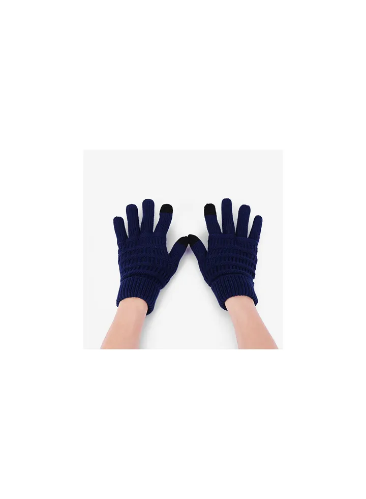 Solid Knit Gloves
