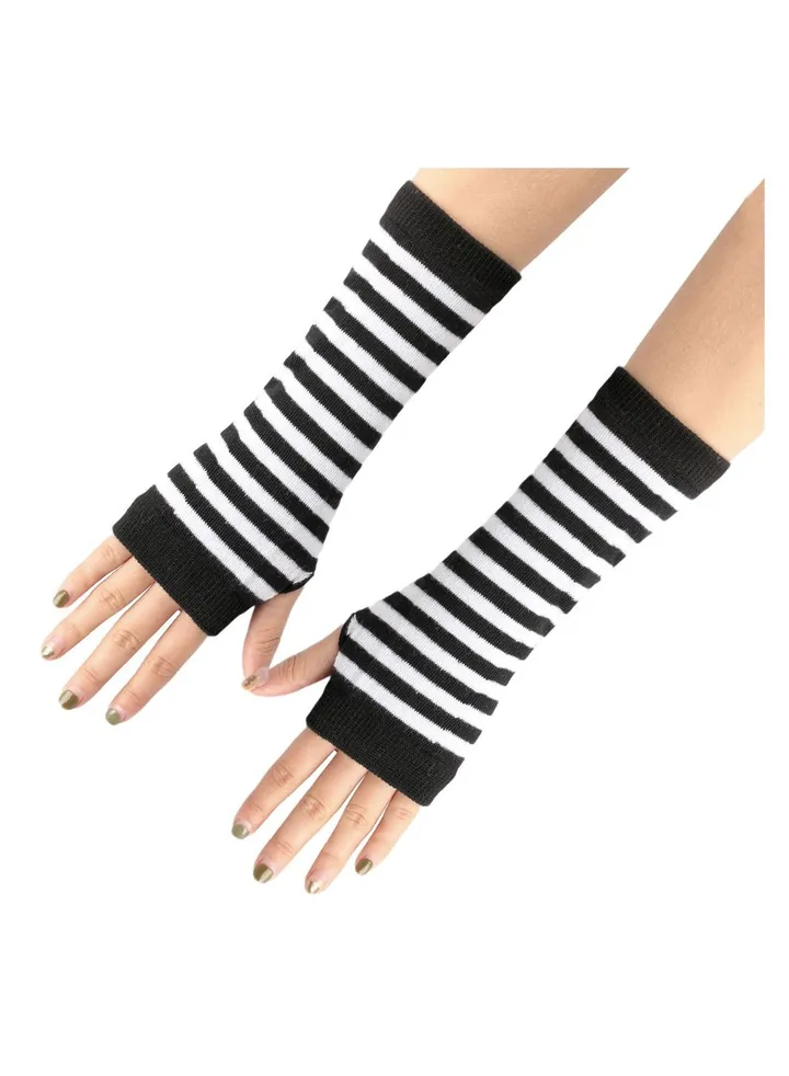 Fingerless Cotton Polyester Gloves Sleeves