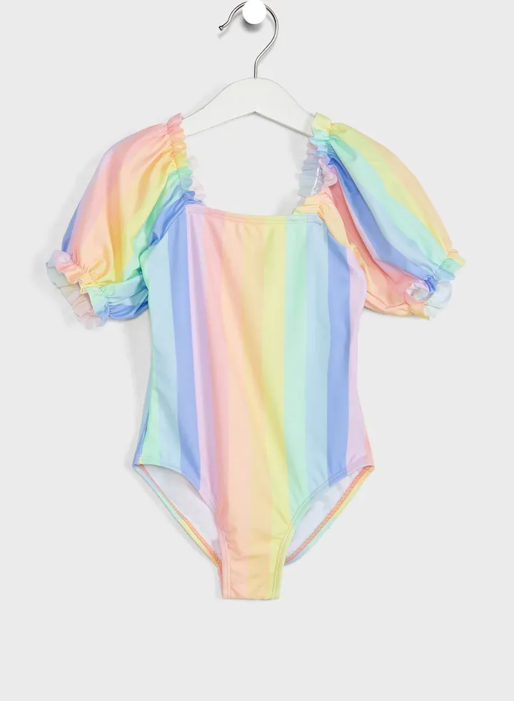 Kids Rainbow Dress