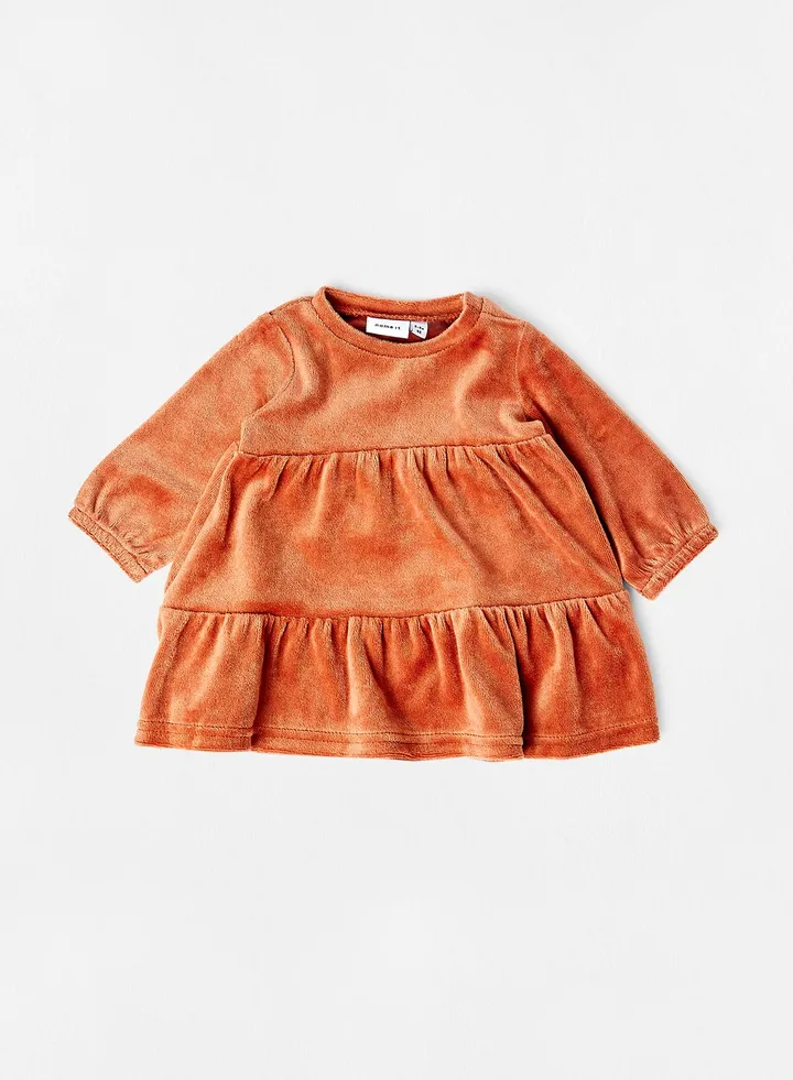 Baby Tiered Dress Red