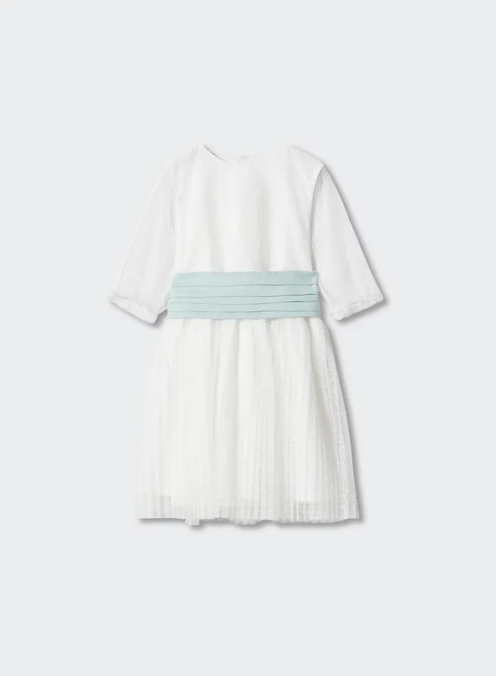 Infant Embroidered Tulle Dress