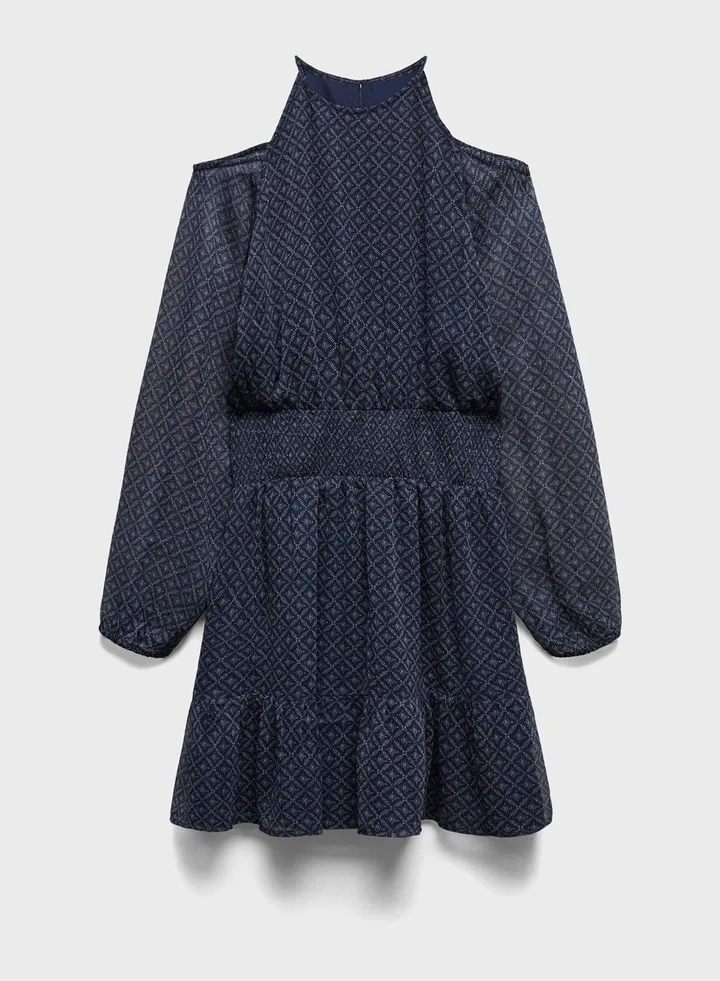 Youth Cold Shoulder Dress