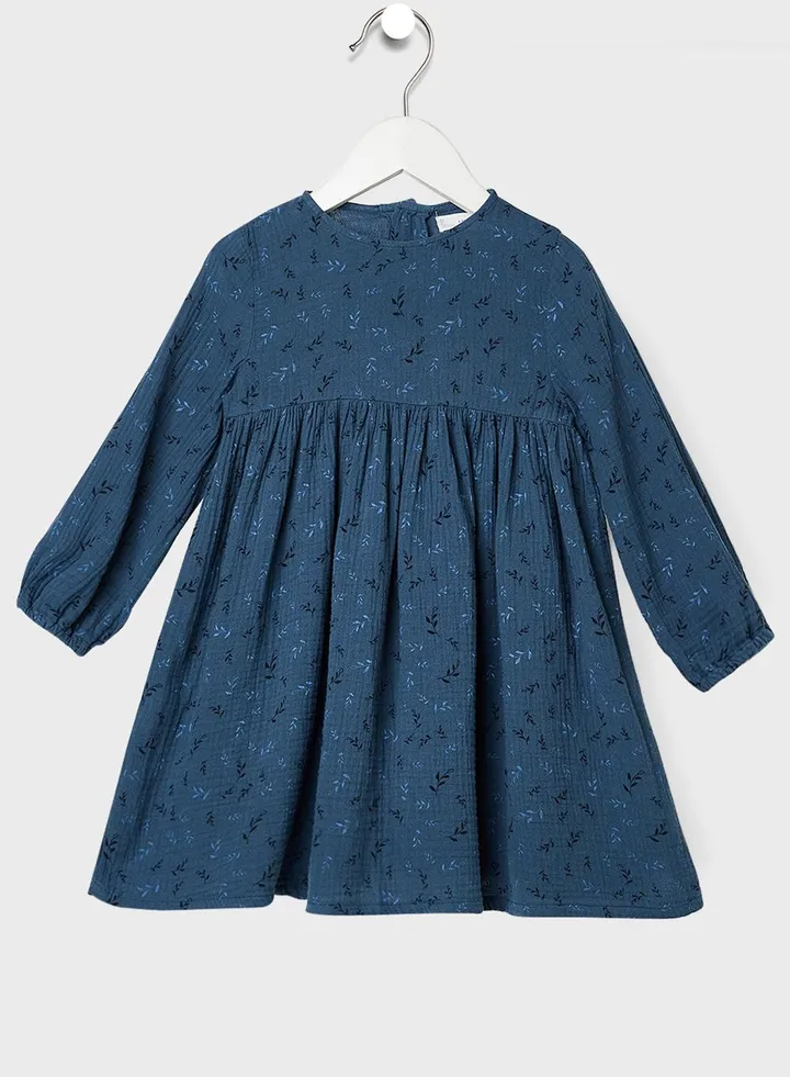 Infant Floral Print Dress