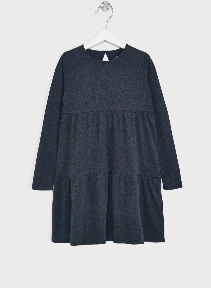 Kids Tiered Detail Dress
