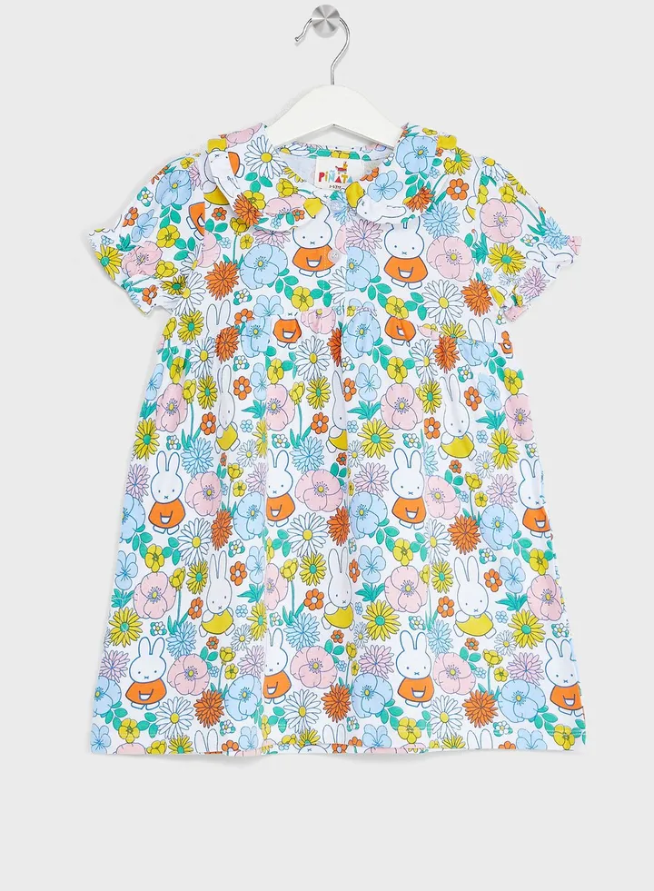Girls All Over Printed Dress