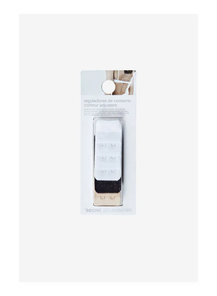 Large Contour Sliders White- Cream