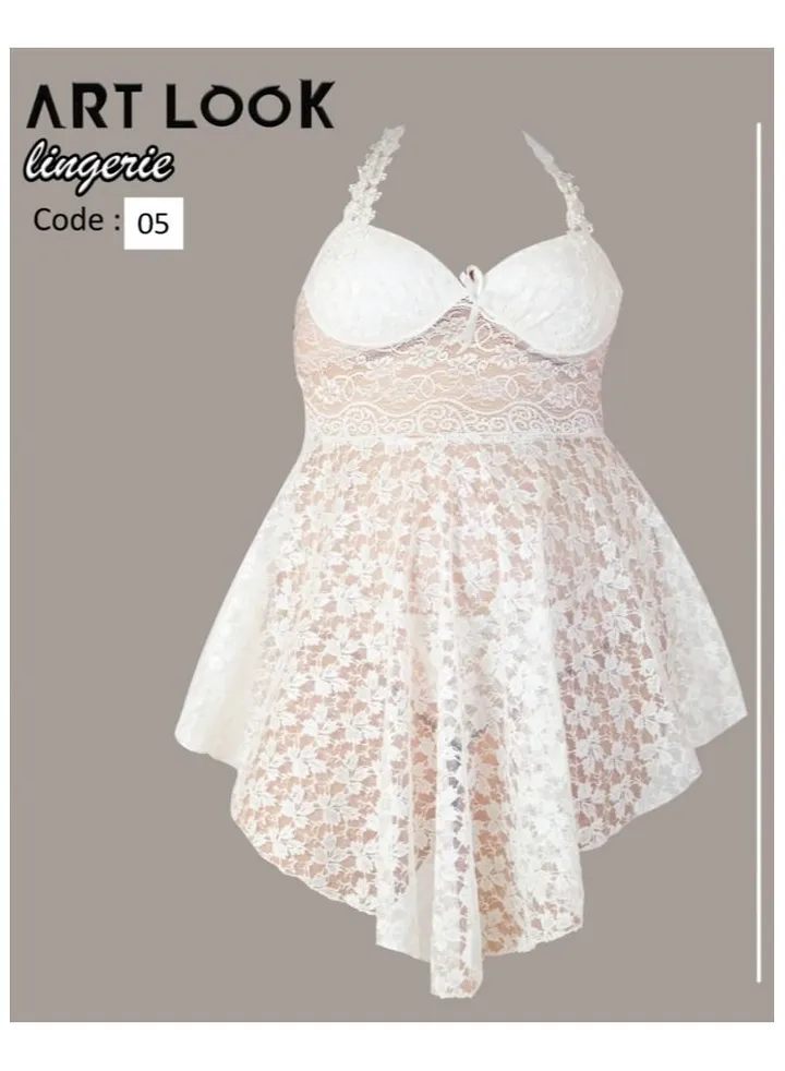 Babydoll tulle - distinctive design