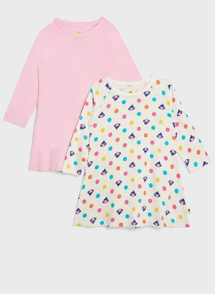Kids 2 Pack Assorted Dress