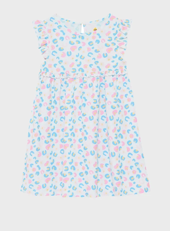 Kids Smock Detail Dress