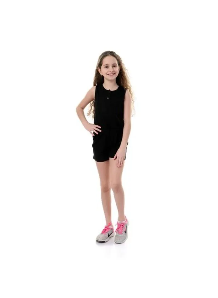 Girls Short Jumpsuit
