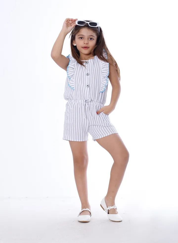 Girls Summer Jumpsuit
