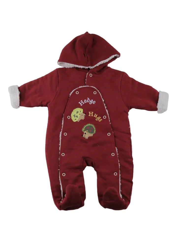 Baby Footed Jumpsuit with Hoodie