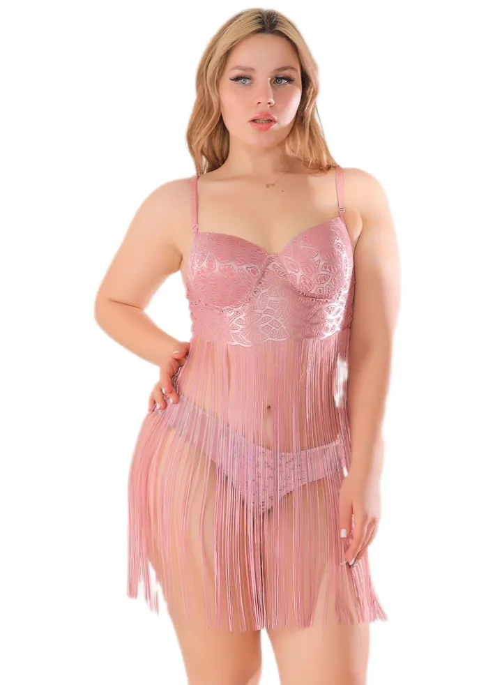 Lingerie Babydoll Playsuit 945 Cashmere