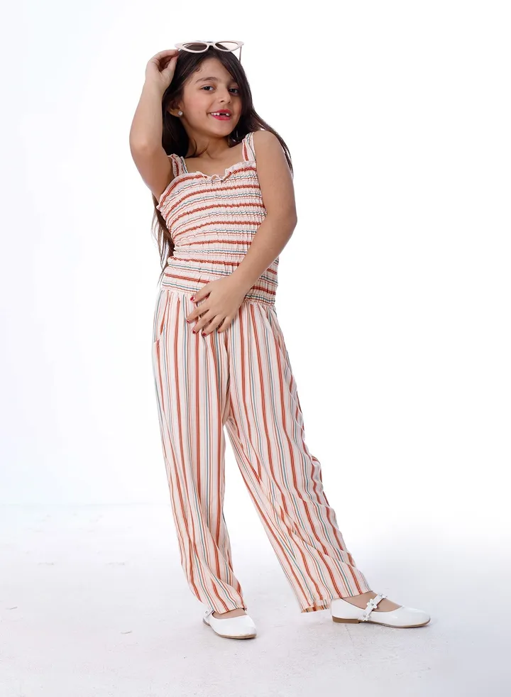 Girls Summer Jumpsuit
