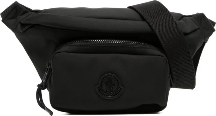 Durance logo-patch belt bag