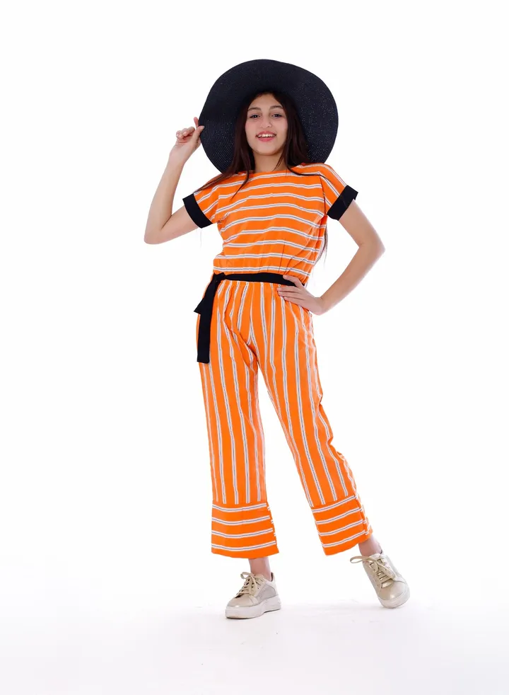 Girls Summer Jumpsuit