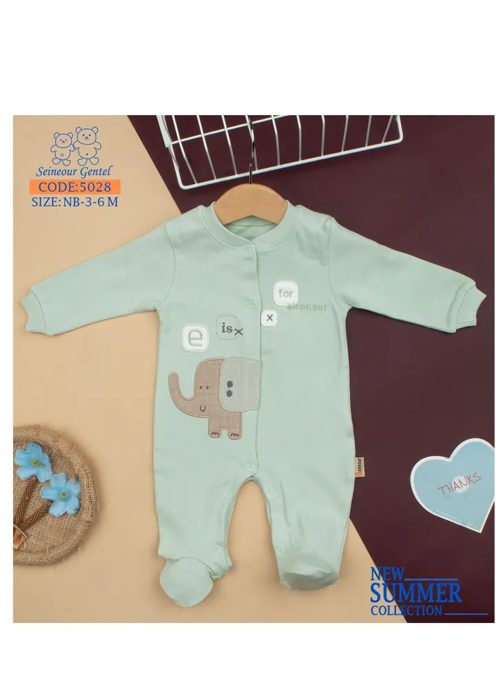 Overall Baby excellent material,olive colour from seineour gentel.