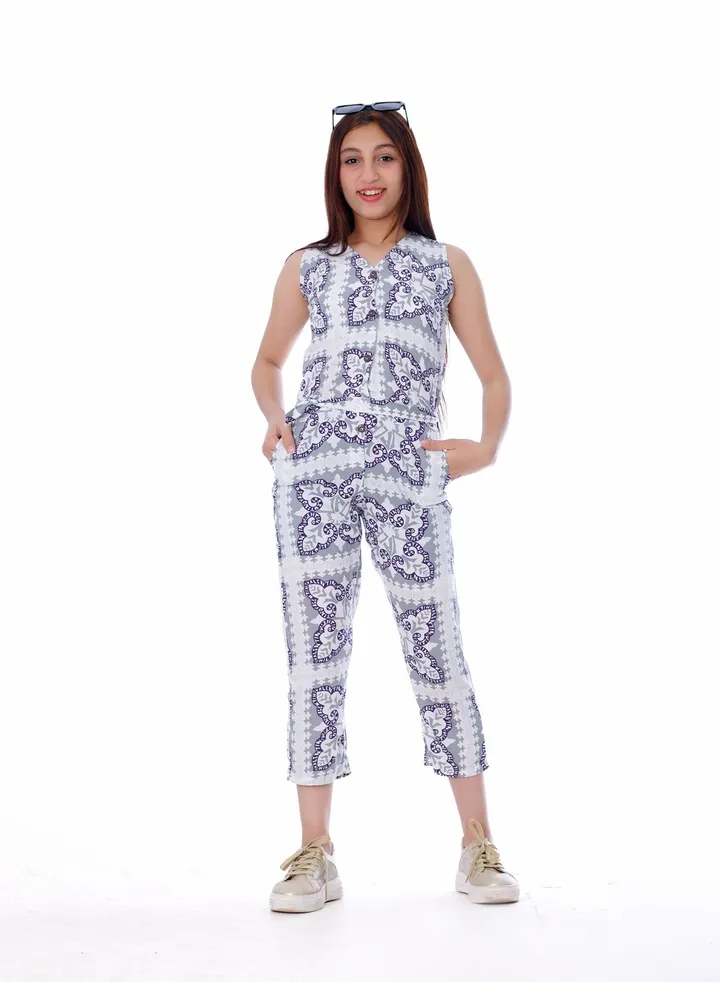 Girls Summer Jumpsuit
