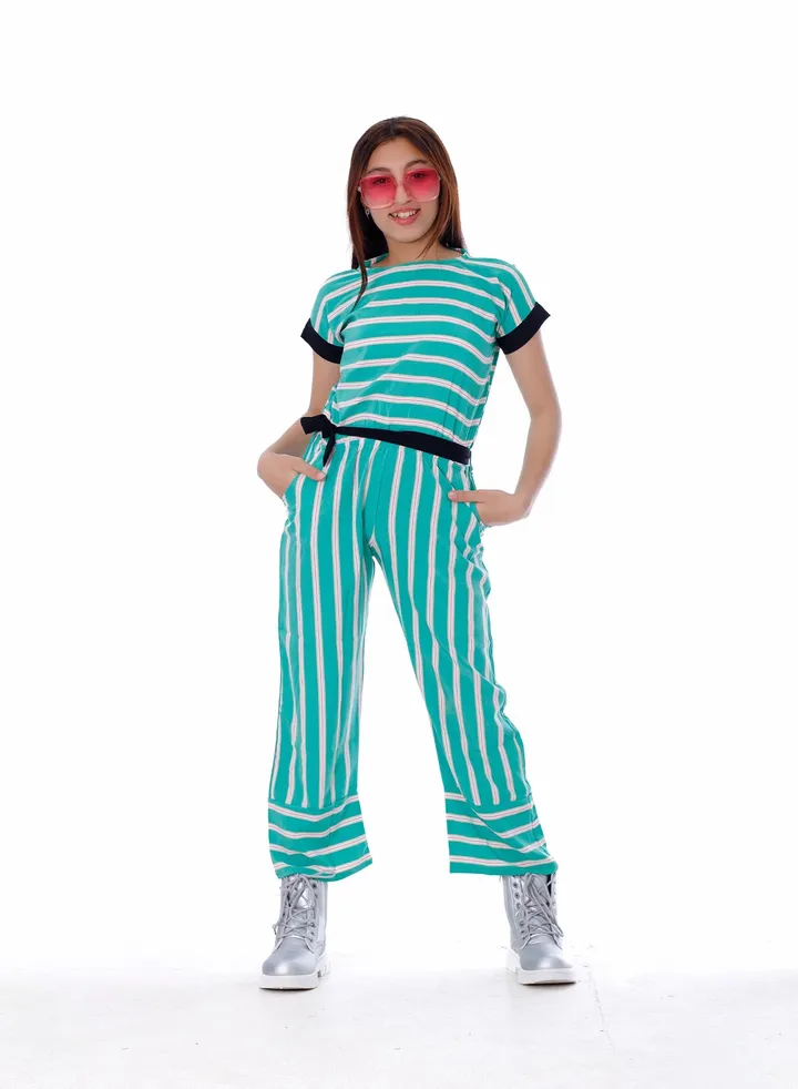 Girls Summer Jumpsuit