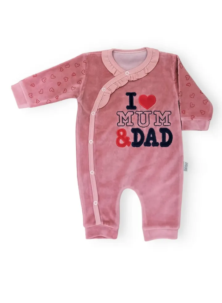 Winter Newborn daddy Jumpsuit (box) (cashmere)