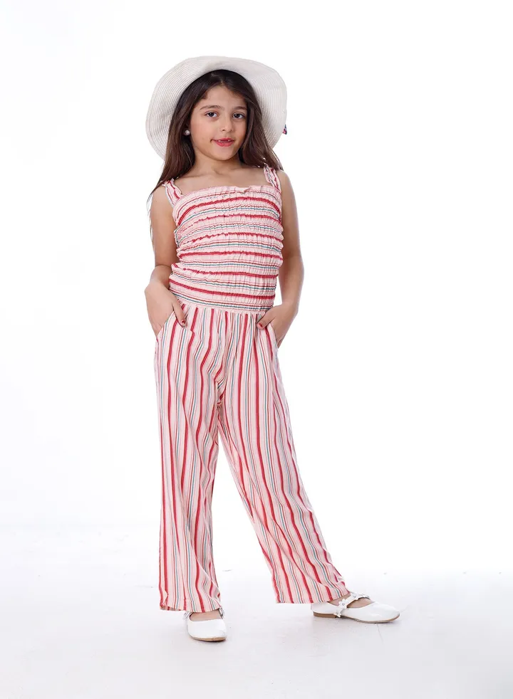 Girls Summer Jumpsuit