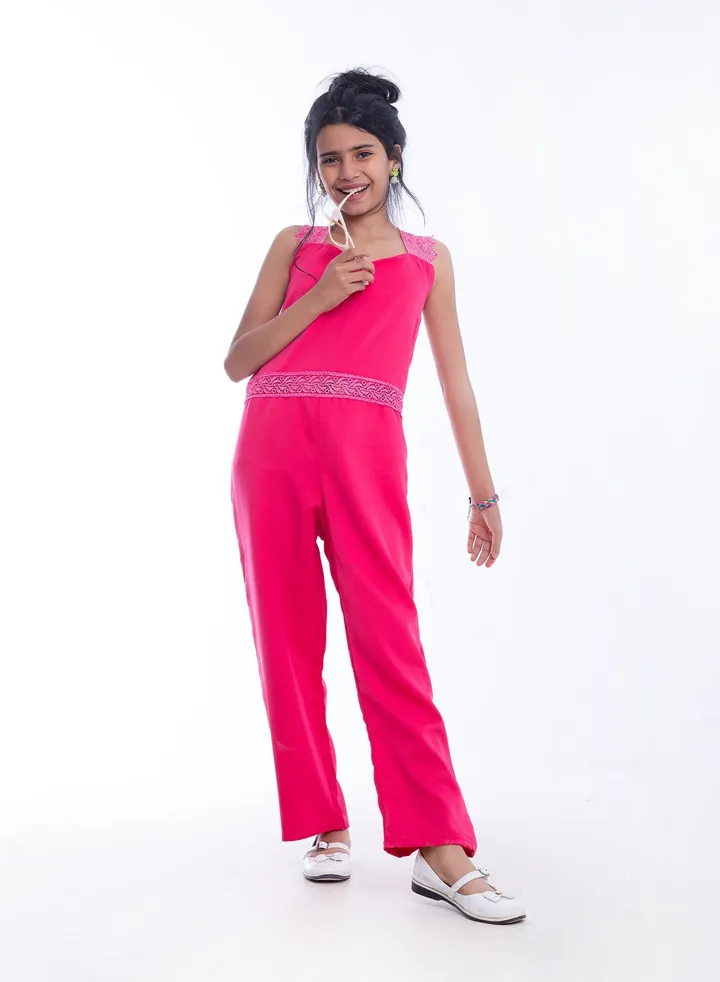 Girls Summer Jumpsuit