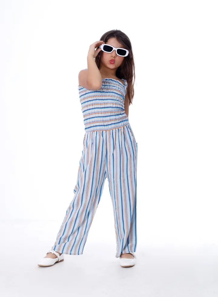 Girls Summer Jumpsuit