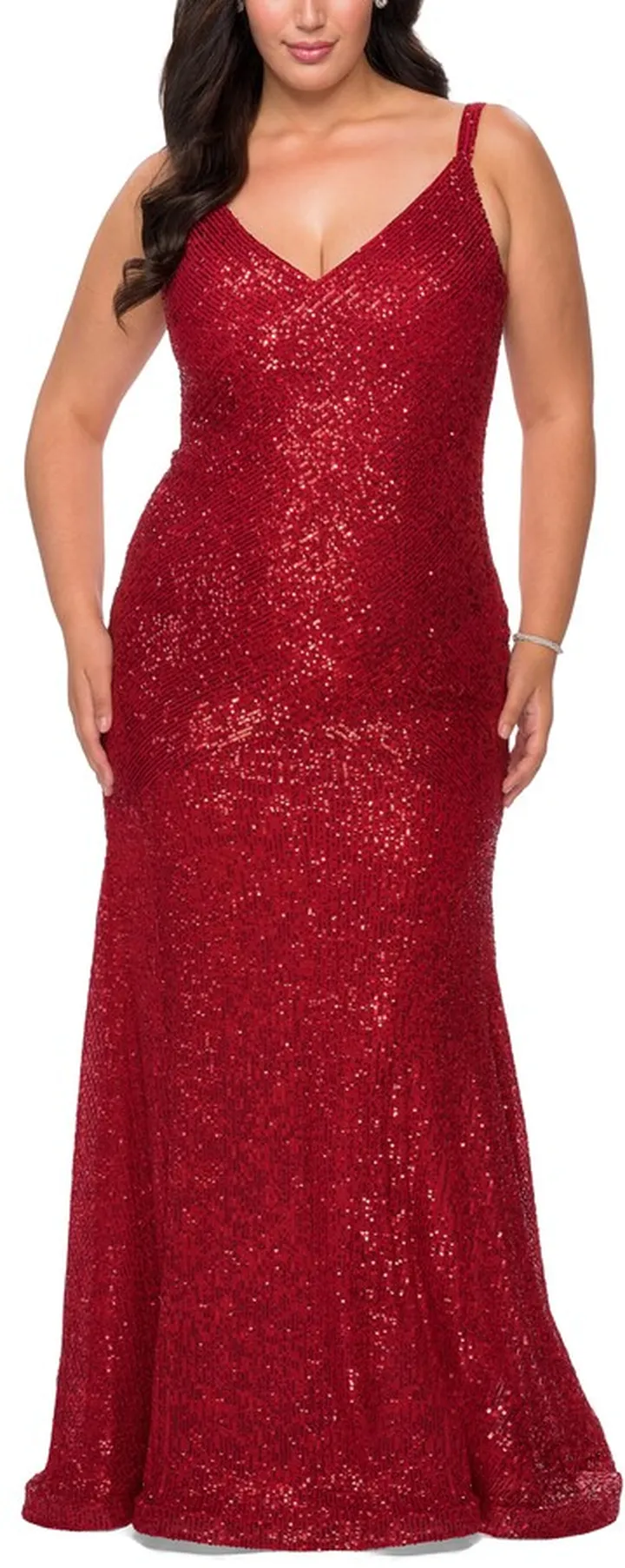 Dazzling Sequin Sheath Gown