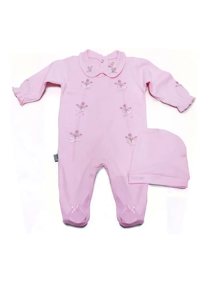Jumpsuit With Cotton Beanie