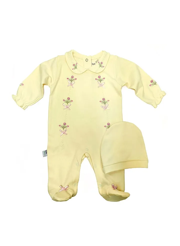 Jumpsuit With Cotton Beanie
