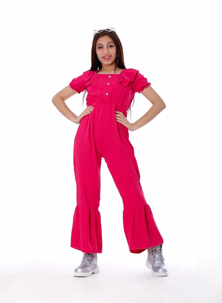 Girls Summer Jumpsuit
