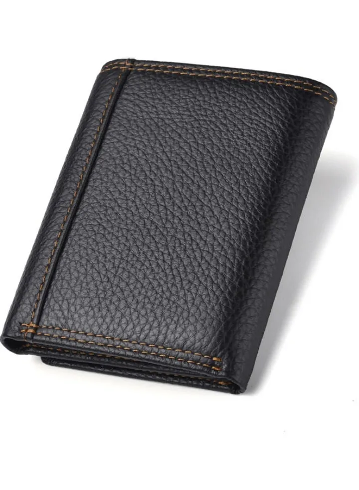 Leather Wallet Black